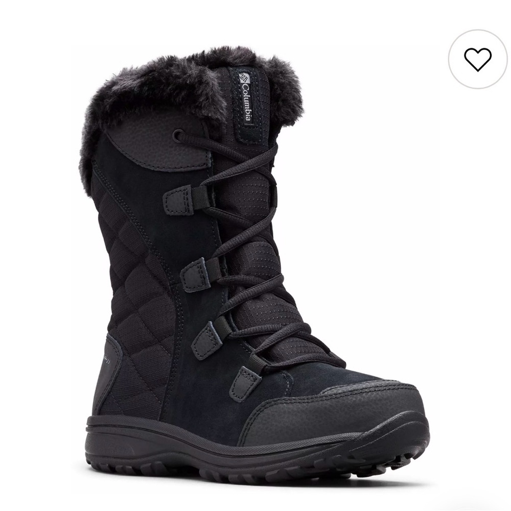 Columbia Ice Maiden II Black Waterproof Women's Boots